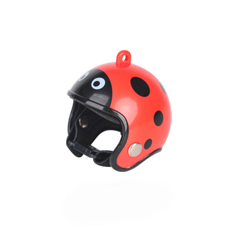 Red Pet Chicken Helmet Set of 3 - Protective Headgear for Chicks, Hens, and Birds V888-ELOSUNG48022