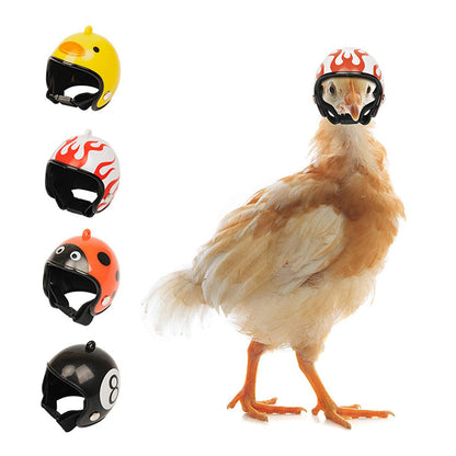 Pink Pet Chicken Helmet Set of 3 - Protective Headgear for Chicks, Hens, and Birds V888-ELOSUNG48027