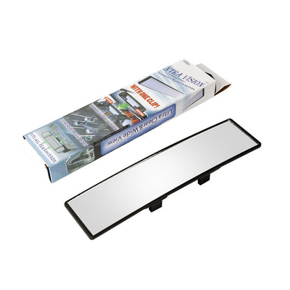 Wide-View Curved Interior Rearview Mirror - Anti-Glare, Anti-Fog, Easy Clip-On Installation V888-ELOSUNG48041