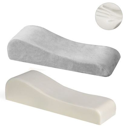 Grey 2-Pack Chair Armrest Pad - Memory Foam Elbow Support Cushion for Office and Home Chairs V888-ELOSUNG48054