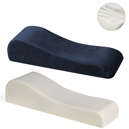 Dark blue 2-Pack Chair Armrest Pad - Memory Foam Elbow Support Cushion for Office and Home Chairs V888-ELOSUNG48056