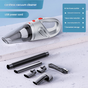 Piano lacquer black Portable Cordless Vacuum Cleaner - High-Power Lithium Battery with Strong Suction for Car V888-ELOSUNG48116