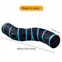 Black S-Pass Cat Tunnel Play Set with Collapsible Design, Interactive Ball & Durable Fabric - Ideal for V888-ELOSUNG48140