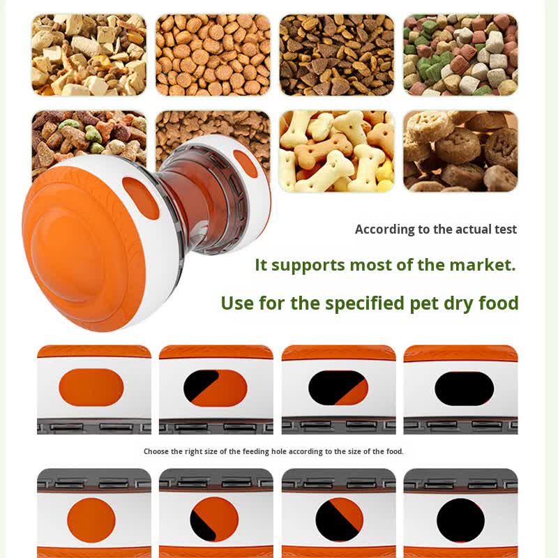 3-Pack Interactive Feeder Toy for Dogs and Cats with Slow Feeding Design, Durable ABS Material - Ideal for V888-ELOSUNG48150