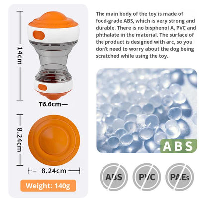 3-Pack Interactive Feeder Toy for Dogs and Cats with Slow Feeding Design, Durable ABS Material - Ideal for V888-ELOSUNG48150