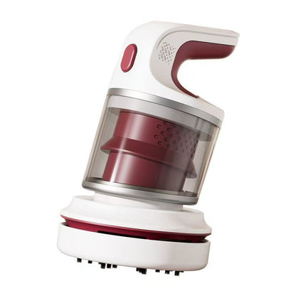 Red Compact Desktop Vacuum Cleaner - Cordless Handheld Dust Remover for Office, Keyboard, Car & Home Use with V888-ELOSUNG48180