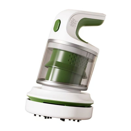 Green Compact Desktop Vacuum Cleaner - Cordless Handheld Dust Remover for Office, Keyboard, Car & Home Use V888-ELOSUNG48181