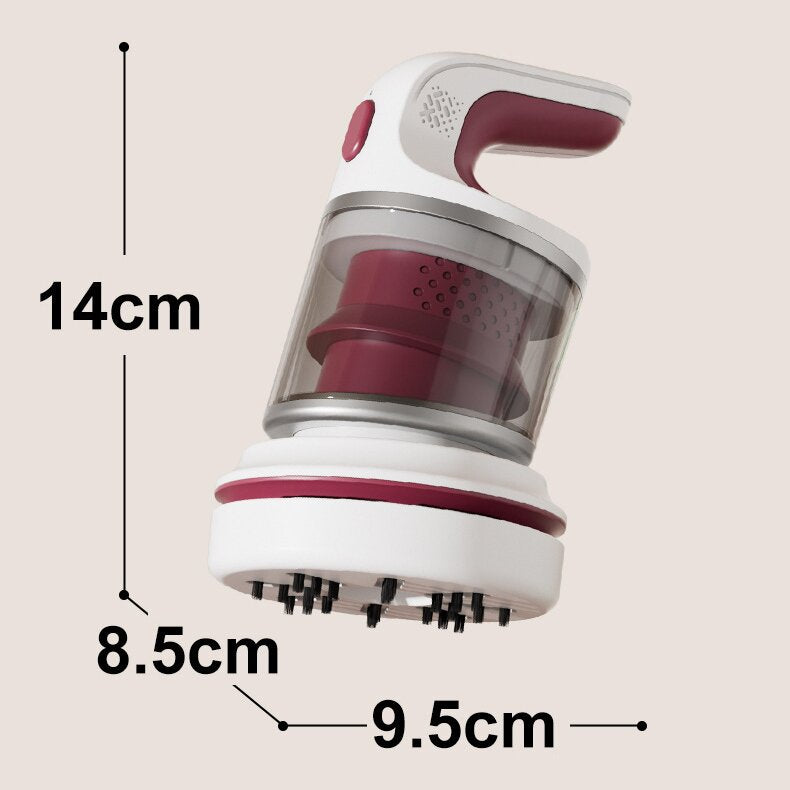 Green Compact Desktop Vacuum Cleaner - Cordless Handheld Dust Remover for Office, Keyboard, Car & Home Use V888-ELOSUNG48181