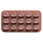 2-Piece Dubai Rectangle Chocolate Silicone Mold Set - Food-Grade, Easy Release, Heat-Resistant Baking Molds V888-ELOSUNG48224
