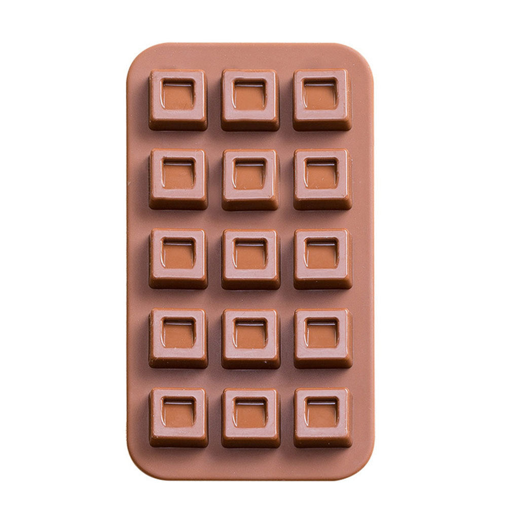 2-Piece Dubai Rectangle Chocolate Silicone Mold Set - Food-Grade, Easy Release, Heat-Resistant Baking Molds V888-ELOSUNG48225