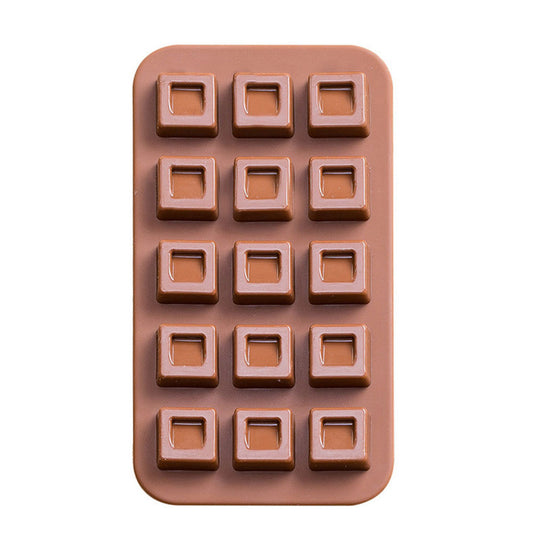 2-Piece Dubai Rectangle Chocolate Silicone Mold Set - Food-Grade, Easy Release, Heat-Resistant Baking Molds V888-ELOSUNG48225