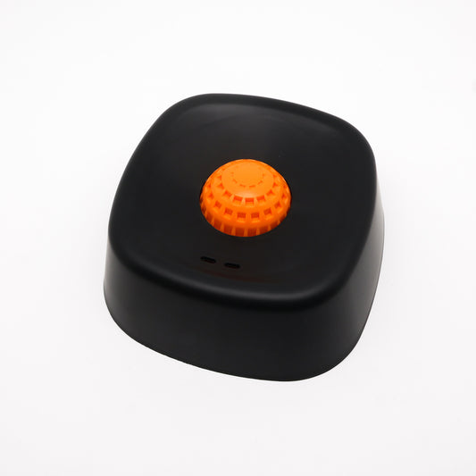 Black bowl orange ball Slow Feeding Dog Bowl with Built-In Rolling Ball - Anti-Spill Pet Lick Dish for V888-ELOSUNG48305