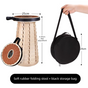 Adjustable Folding Stool - Portable, Height-Regulatable Seat with Carry Bag for Outdoor Use V888-ELOSUNG48339