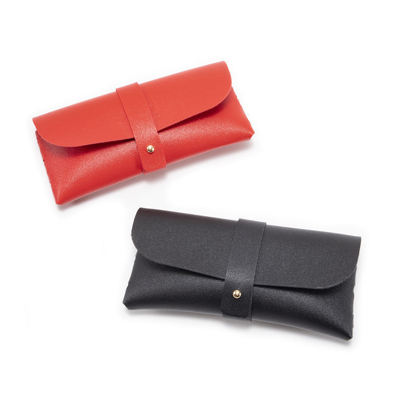 30-Piece Black Chic & Sleek PU Leather Soft Eyeglass Case - Protective Pouch for Sunglasses & Reading Glasses V888-ELOSUNG48348