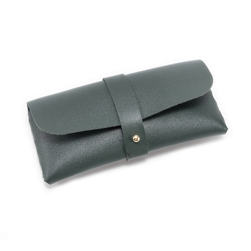30-Piece green Chic & Sleek PU Leather Soft Eyeglass Case - Protective Pouch for Sunglasses & Reading Glasses V888-ELOSUNG48352