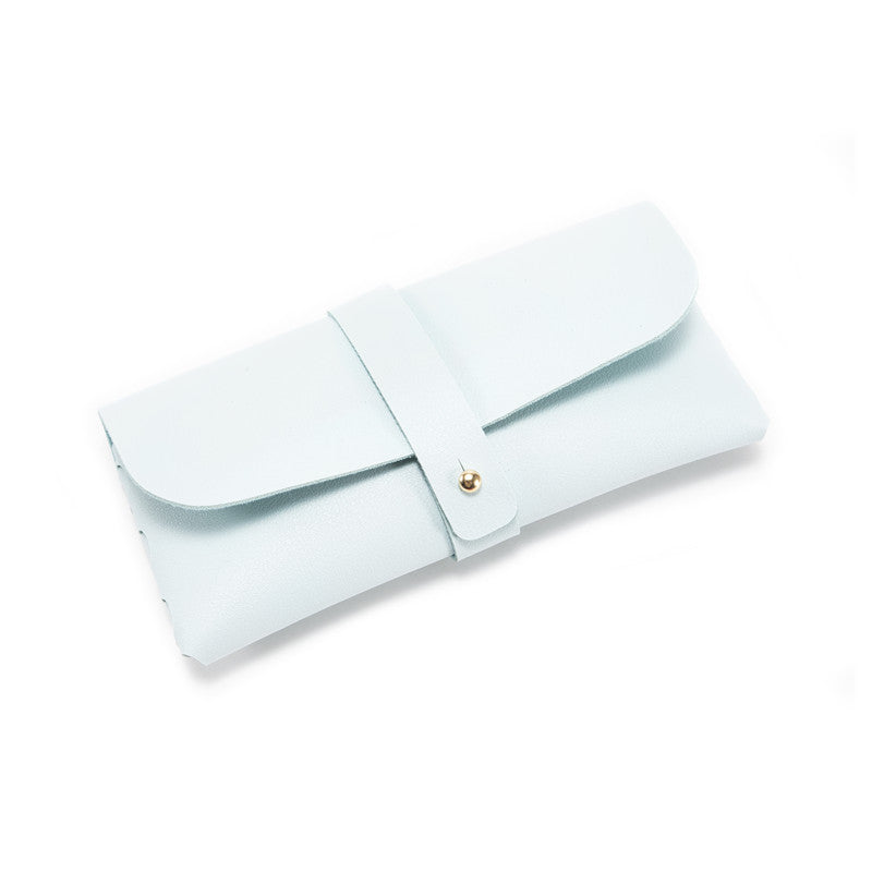 30-Piece sky blue Chic & Sleek PU Leather Soft Eyeglass Case - Protective Pouch for Sunglasses & Reading V888-ELOSUNG48356
