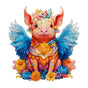Irregular-Shaped Puzzle - A3 Size (33x43cm), 210-Piece Design, 4mm Thickness, Compact Packaging(Fliggy Angel) V888-ELOSUNG48394