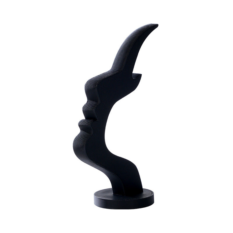2-Pack Black Desktop Eyeglass Holder - Minimalist Design for Home or Office, Stable Display Stand with V888-ELOSUNG48395