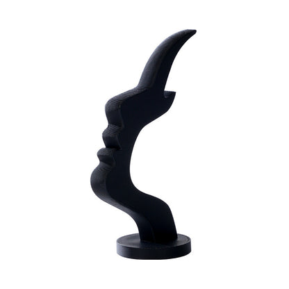 2-Pack Black Desktop Eyeglass Holder - Minimalist Design for Home or Office, Stable Display Stand with V888-ELOSUNG48395