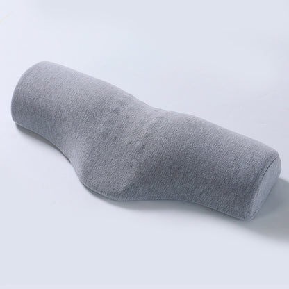 Light gray Cervical Support Pillow - Memory Foam Core with Ergonomic Design for Neck Pain Relief and Deep V888-ELOSUNG48403