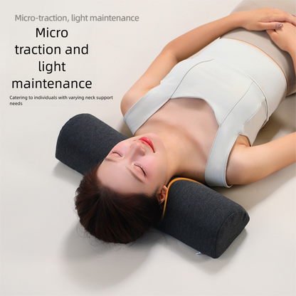 Pink Cervical Support Pillow - Memory Foam Core with Ergonomic Design for Neck Pain Relief and Deep Sleep V888-ELOSUNG48404