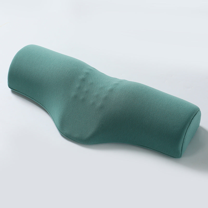 Green Cervical Support Pillow - Memory Foam Core with Ergonomic Design for Neck Pain Relief and Deep Sleep V888-ELOSUNG48405