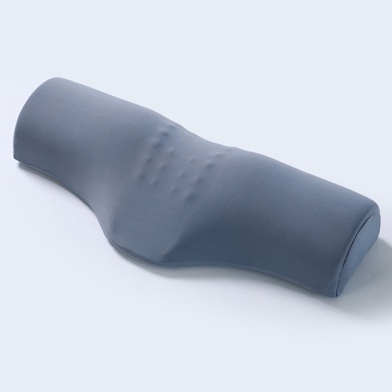 Dark gray Cervical Support Pillow - Memory Foam Core with Ergonomic Design for Neck Pain Relief and Deep V888-ELOSUNG48408