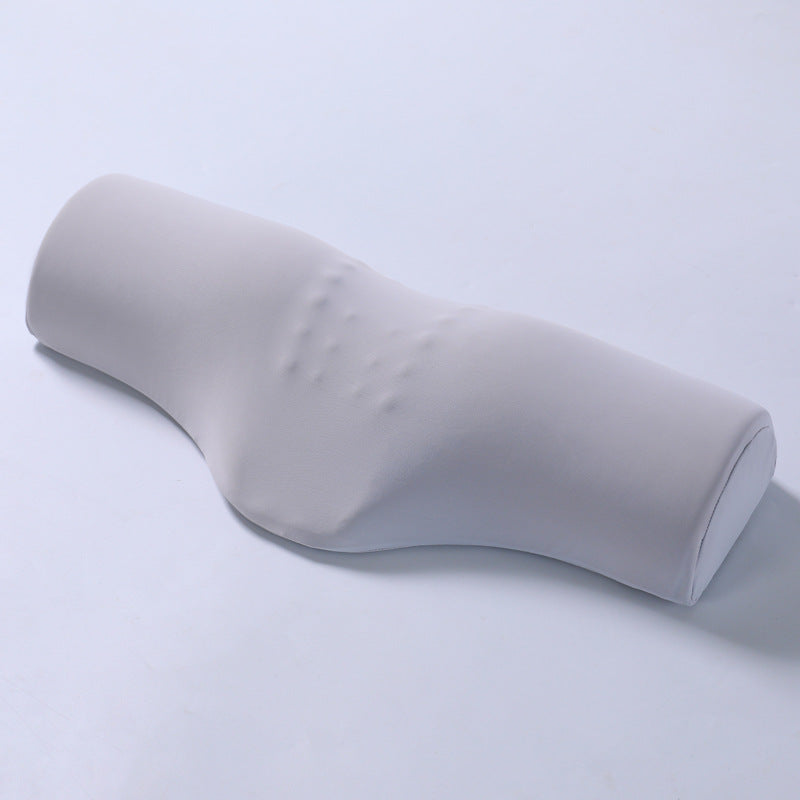 Light grey Cervical Support Pillow - Memory Foam Core with Ergonomic Design for Neck Pain Relief and Deep V888-ELOSUNG48410
