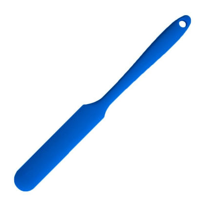 10-Pack Blue Mini Silicone Spatulas - Flexible Baking Scrapers for Flour, Jam, Butter & Cake Decorating V888-ELOSUNG48431