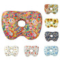 Rainbow Flower Hollow Ear Support Pillow - Adjustable Side Sleep Neck Cushion with PP Cotton Filling and V888-ELOSUNG48470