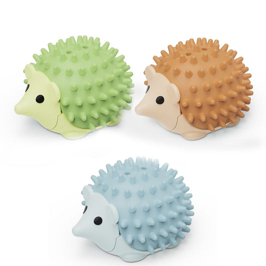 3-Pack Cat Hedgehog Lick Toys - Rotating Catnip Ball Scratcher with Adhesive Mount, ABS Self-Play Wall Toy in V888-ELOSUNG48472