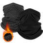 2-Pack Thermal Neck Gaiters - One in Heathered Charcoal Grey, One in Solid Black | Multi-Use Face & Head V888-ELOSUNG48582