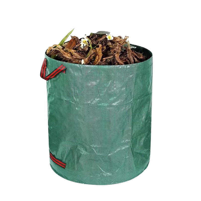 Heavy-Duty Pop-Up Garden Leaf Bag - Large Capacity PP Woven Collection Sack for Leaves, Weeds, Branches & V888-ELOSUNG48710