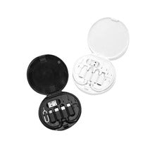 2-Pack Black and white 60W Fast Charging Cable Kit with Storage Box - 5-in-1 Multi-Interface Data Cable Set V888-ELOSUNG48719