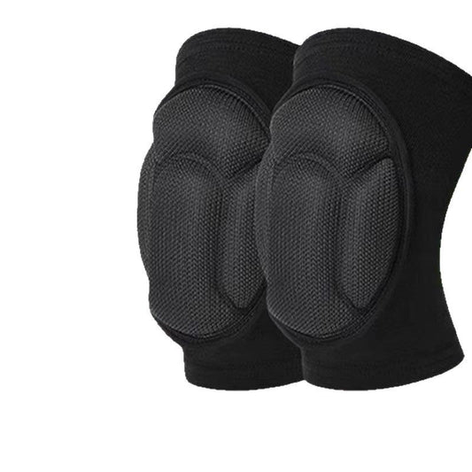 Size M Black Protective Sponge Knee Pads for Cycling and Climbing Impact Resistant Guard Pair for Sports and V888-ELOSUNG48852