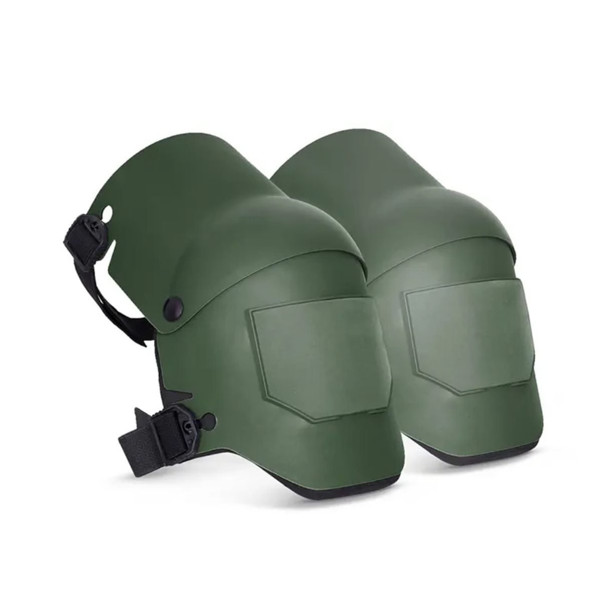 Green Professional Grade TPU Construction Knee Pads Wear-Resistant Shock Absorbing Foldable Design for Local V888-ELOSUNG48867