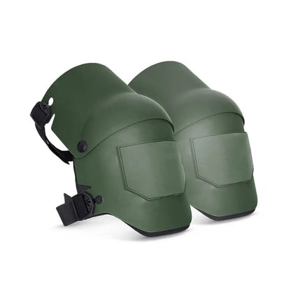 Green Professional Grade TPU Construction Knee Pads Wear-Resistant Shock Absorbing Foldable Design for Local V888-ELOSUNG48867