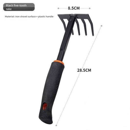 4-Piece Garden Hand Tool Set - Heavy Duty Steel with Ergonomic Non-Slip Grips - Includes Trowel, V888-ELOSUNG48958