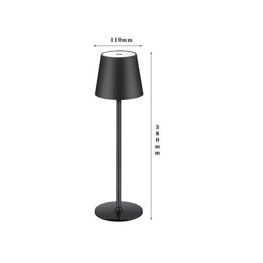 LED High-Foot Table Lamp with Touch Control - Rechargeable Dimmable Bedside Night Light for Bedroom & Living V888-ELOSUNG48980