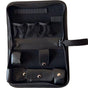 Black Premium PU Leather Golf Accessory Organizer - Professional Golf Tool Kit Empty Pouch V888-ELOSUNG49069