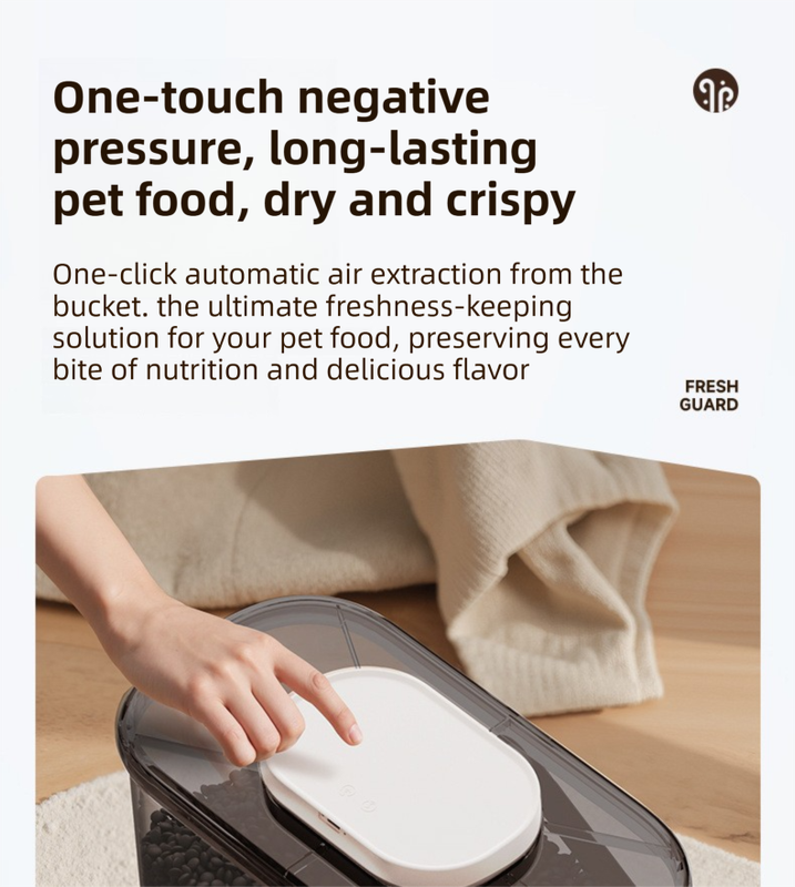 10L Smart Vacuum Pet Food Storage Container - Moisture & Insect Proof, Constant Pressure V888-ELOSUNG49119
