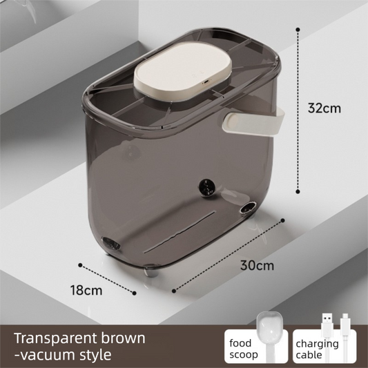 10L Smart Vacuum Pet Food Storage Container - Moisture & Insect Proof, Constant Pressure V888-ELOSUNG49120