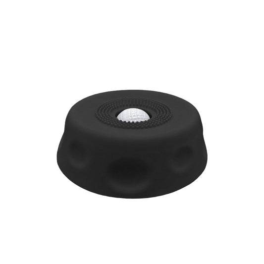 Black Silicone Dog Liquid Lick Bowl with Floating Fun Ball - Interactive Slow Feeder & Anti-Slip Calming Pet V888-ELOSUNG49165