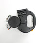 Black One-to-Two Retractable Dog Leash with One-Click Safety Lock & Night Light - 3M Tangle-Free 360 degrees V888-ELOSUNG49225