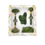 4-in-1 Natural Xiuyan Jade Facial Roller and Gua Sha Set for Face and Body Massage V888-ELOSUNG49237
