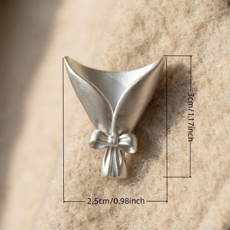 Handcrafted Ikebana Vase Necklace - Elegant Minimalist Wearable Art, Creative Gift for Mother V888-ELOSUNG49523