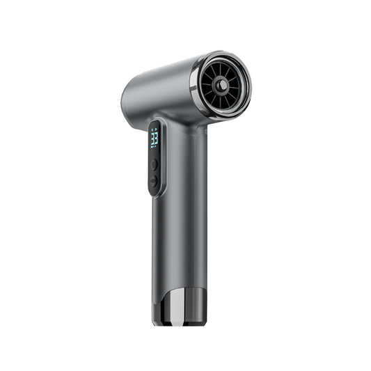 Grey Wireless Rechargeable Hot & Cold Hair Dryer - Lightweight Portable Blow Dryer with Blue Light Ion Care, V888-ELOSUNG49527