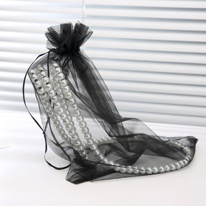 Black Luxury Pearl Floating Wine Rack - Creative Gravity-Defying Wine Bottle Holder, Minimalist Entryway V888-ELOSUNG49572