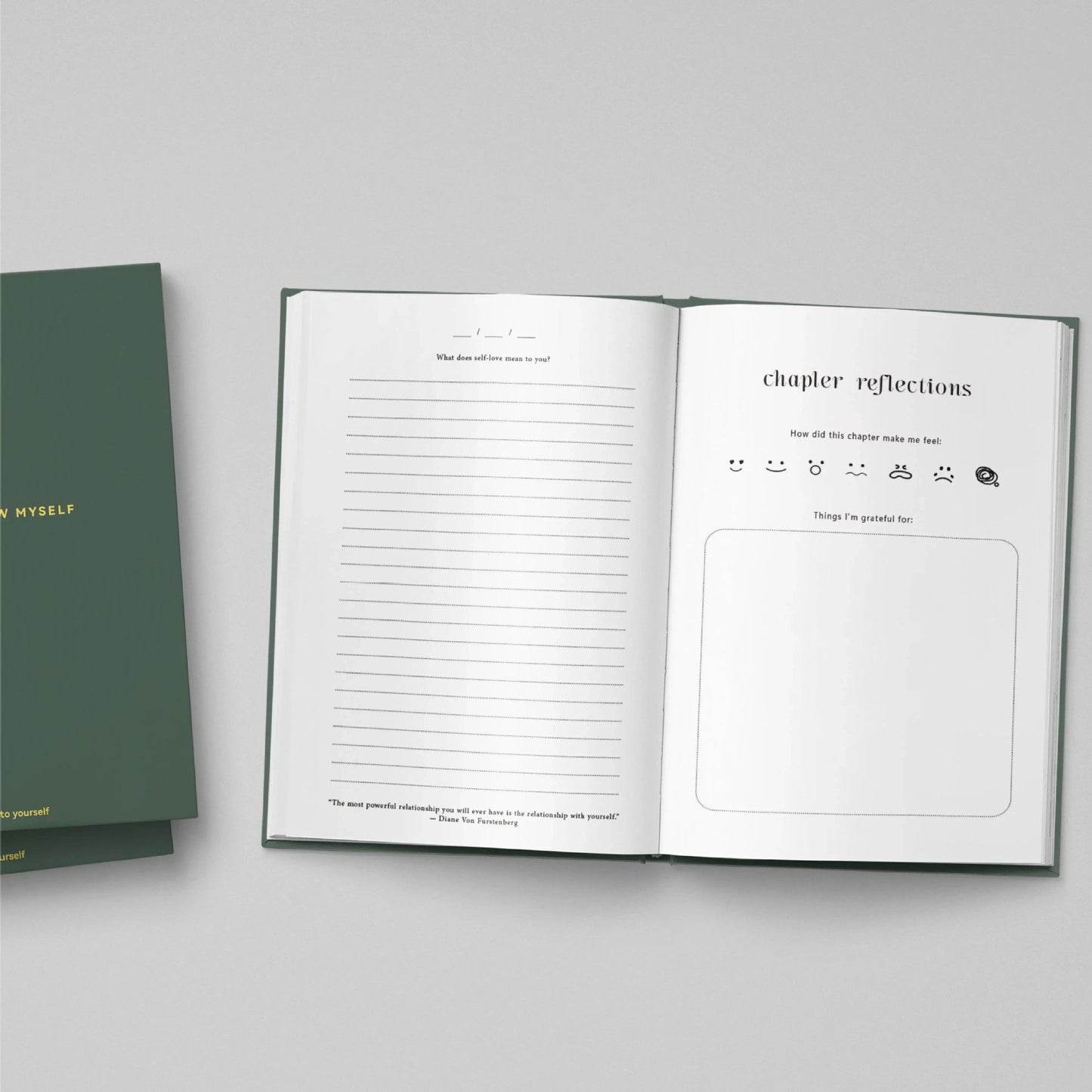 Black If I Truly Knew Myself Guided Self-Discovery Journal - Hardcover Deep Self-Reflective Diary Mindfulness V888-ELOSUNG49608
