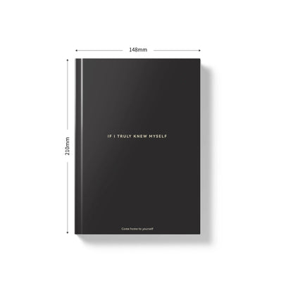Green If I Truly Knew Myself Guided Self-Discovery Journal - Hardcover Deep Self-Reflective Diary Mindfulness V888-ELOSUNG49609